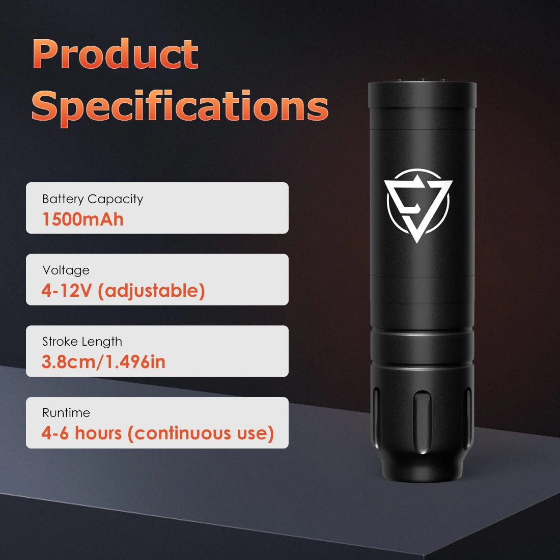 KVM Tattoo pen set rotate wireless Tattoo machine kit Tattoo Gun Kit For body permanent makeup tattoo machine  tattoo supplies