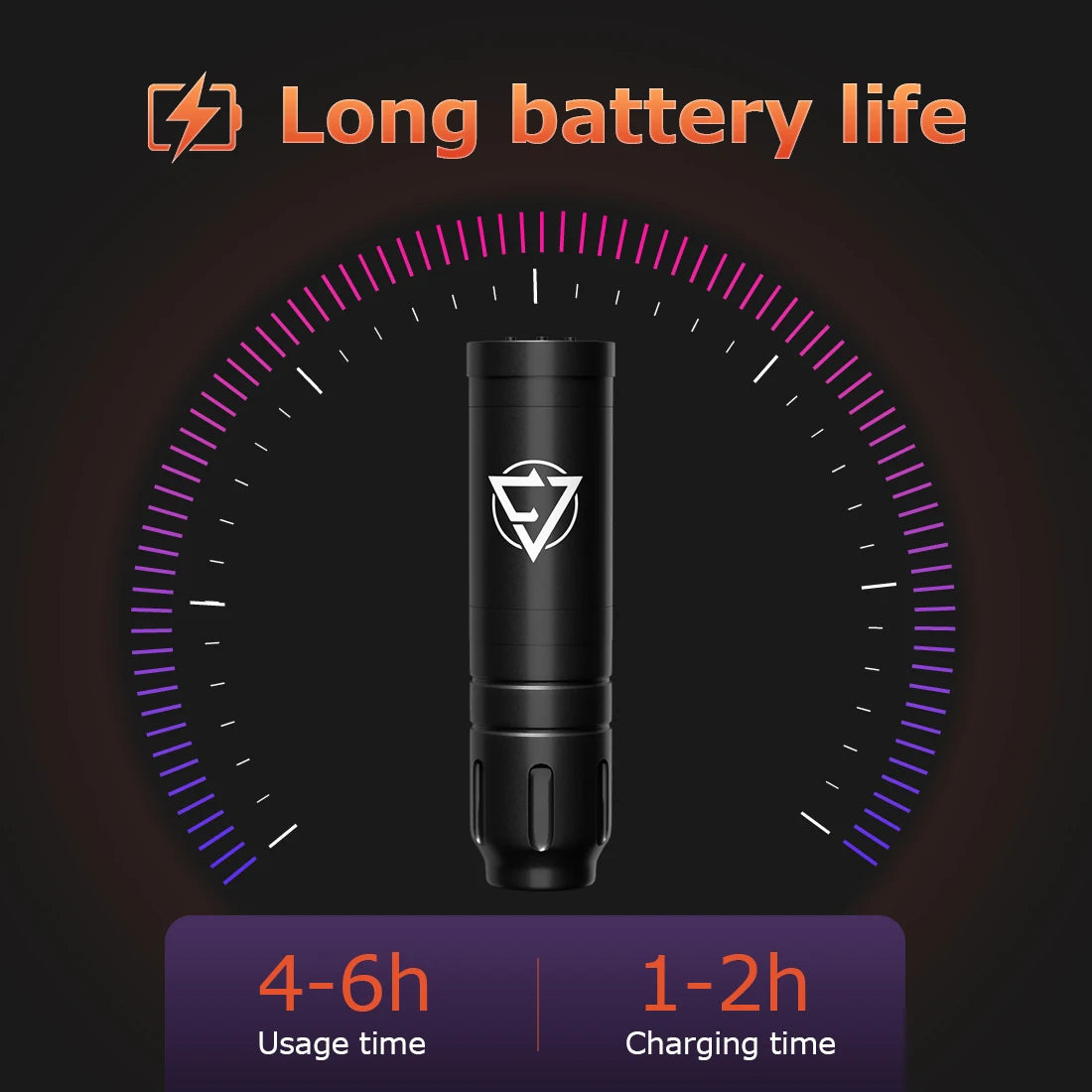 KVM Tattoo pen set rotate wireless Tattoo machine kit Tattoo Gun Kit For body permanent makeup tattoo machine  tattoo supplies