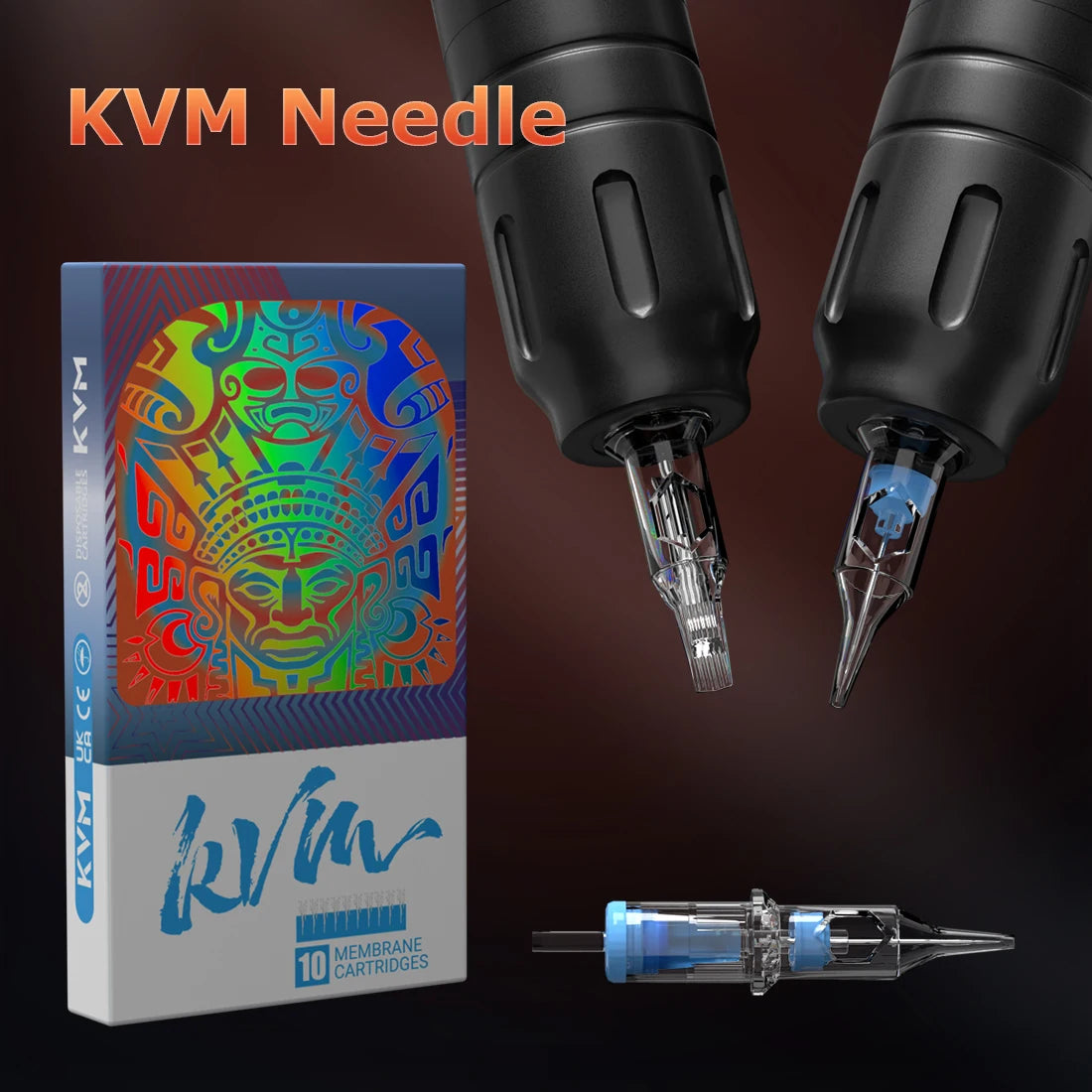 KVM Tattoo pen set rotate wireless Tattoo machine kit Tattoo Gun Kit For body permanent makeup tattoo machine  tattoo supplies
